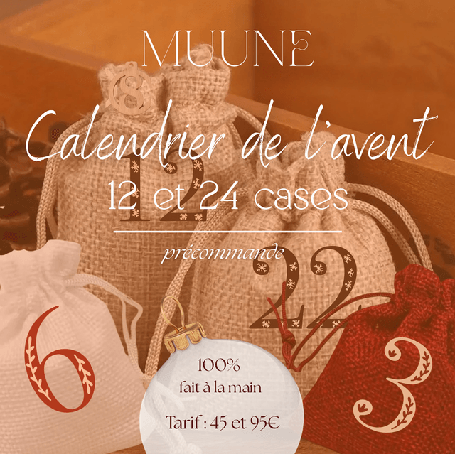PRECOMMANDE calendrier de l’avent 24 cases